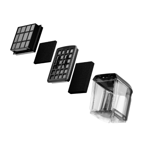 جاروبرقی بدون کیسه پاکشوما مدل داستین مشکی