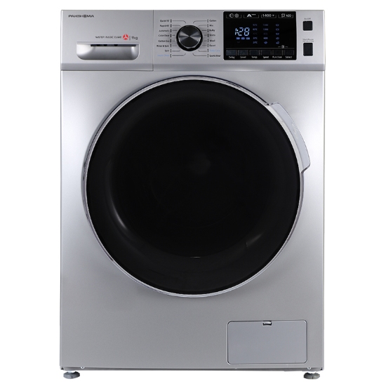 تصویر ماشین لباسشویی پاکشوما 9 کیلوگرمی سیلور BWF40802i -