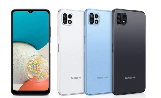 تصویر گوشی موبایل سامسونگ مدل Galaxy A05s دو سیم کارت ظرفیت 128 گیگابایت و رم 4 گیگابایت