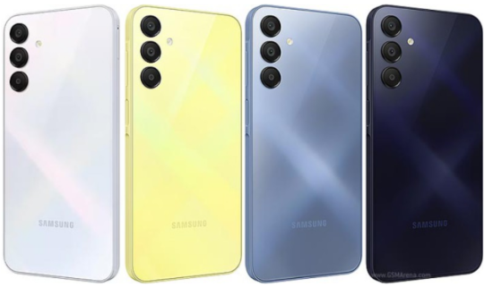 تصویر گوشی موبایل سامسونگ مدل Galaxy A15 دو سیم کارت ظرفیت 128 گیگابایت و رم 4 گیگابایت