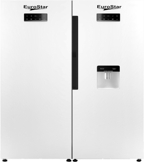 تصویر یخچال فریزر دوقلو یورو استار برد افقی مدل EYRF-NHAWI20