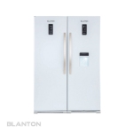 تصویر یخچال دوقلو 19 فوت 1902L  آبریز برقی سفید چرمی بلانتون