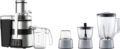 تصویر آبمیوه گیری چهار کاره دیجیتال صفحه کنترل رنگی 2405 استیل بلانتون