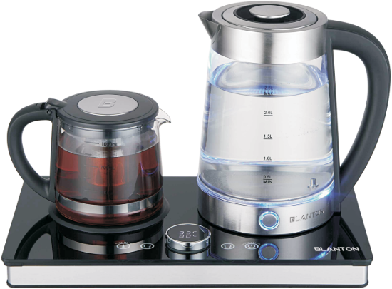 تصویر چای ساز کنار همی دیجیتال دارای پنل لمسی 2206 بلانتون