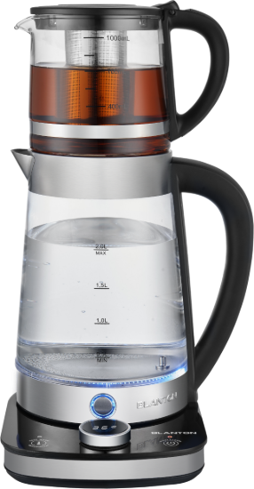 تصویر چای ساز رو همی دیجیتال دارای پنل لمسی 1206 بلانتون