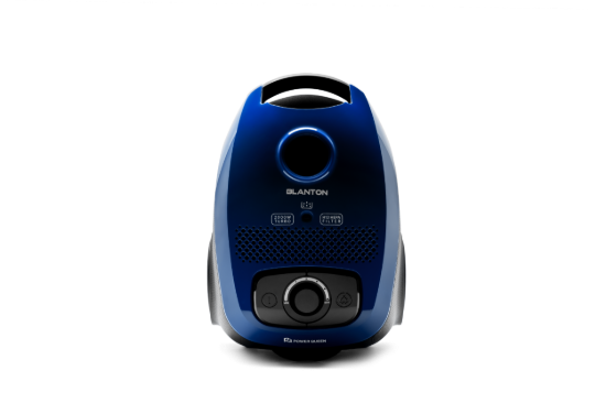 تصویر جارو برقی 1205BL دارای لوله کنفی رنگ آبی بلانتون