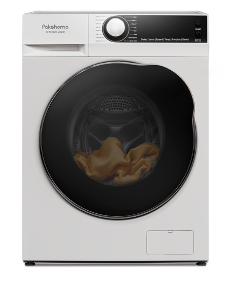 ماشین لباسشویی هوشمند پاکشوما سری U سفید 9 کیلویی