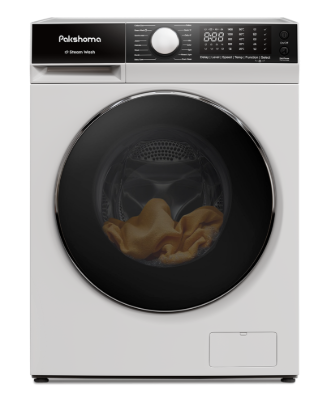 ماشین لباسشویی لوکس پاکشوما L8 سفید 8 کیلویی