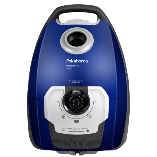 تصویر جاروبرقی ۲۵۰۰ وات پاکشوما مدل دوسلدورف (Dusseldorf)