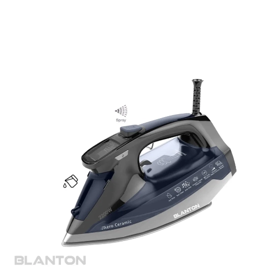 تصویر اتو بخاردیجیتال بلانتون ۲۵۰۰ وات BCZ-SI1311RB