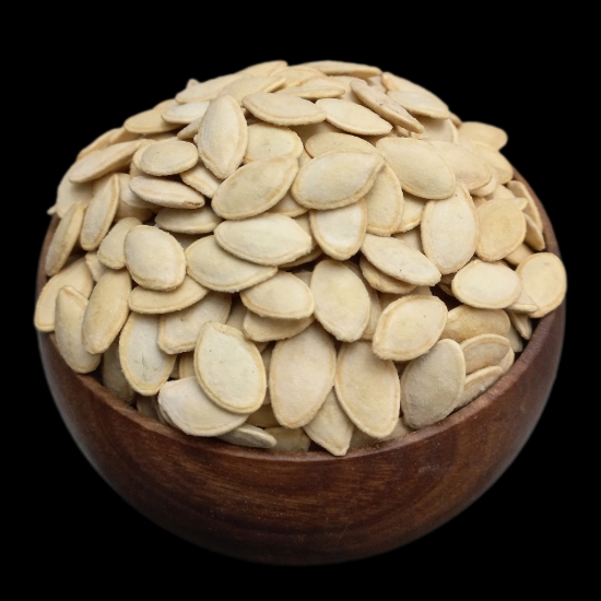 تصویر تخمه کدو گوشتی رژیمی (کم نمک)