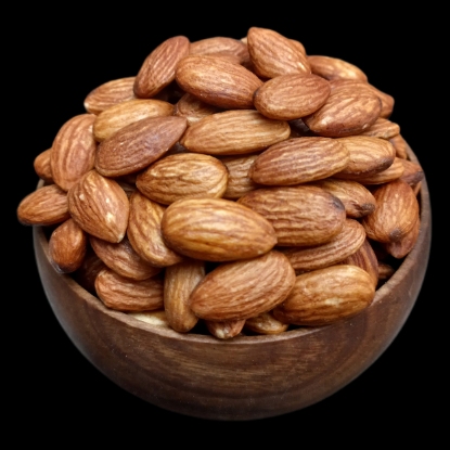 تصویر مغز بادام شور درشت