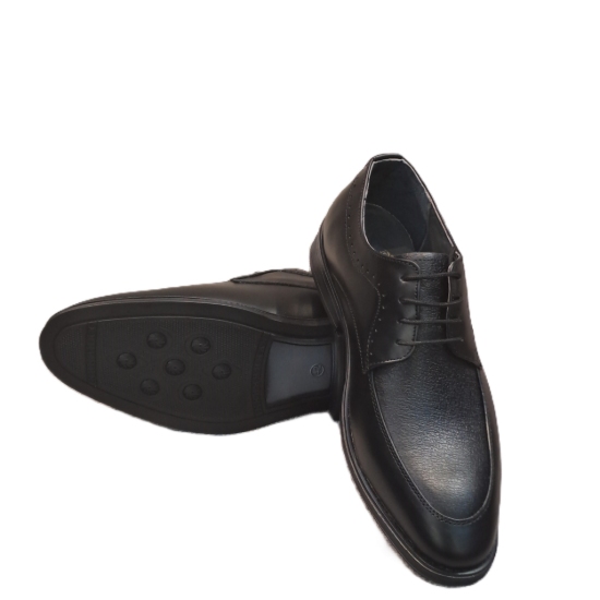 تصویر کفش چرم طبیعی  مردانه مدل ساعتی