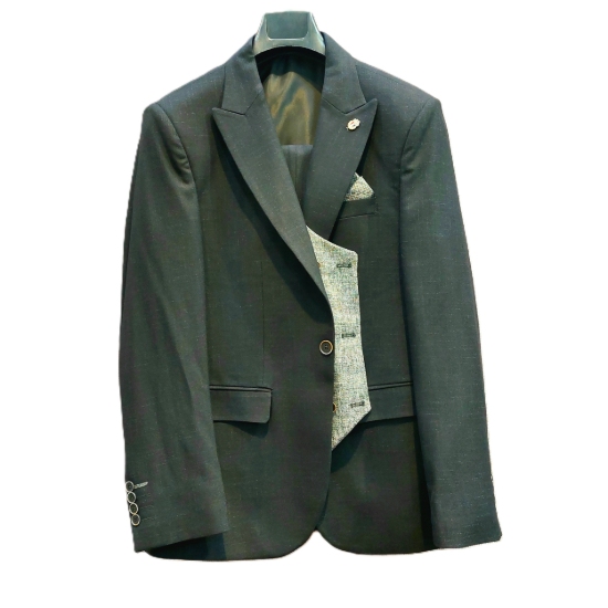 تصویر کت شلوار مردانه مدل جلیقه دو رو اسلپ