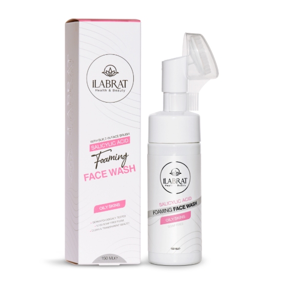تصویر فوم شستشوی صورت سالیسیلیک اسید (آنتی‌آکنه) ایلابرت