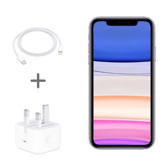 تصویر شارژر ایفون ۱۱