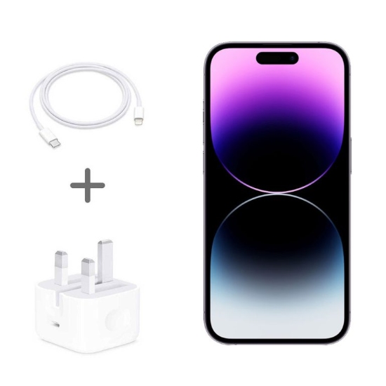 تصویر شارژر ایفون ۱۴ پرو