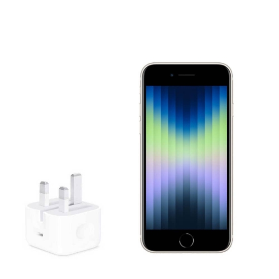 تصویر شارژر ایفون SE 2022