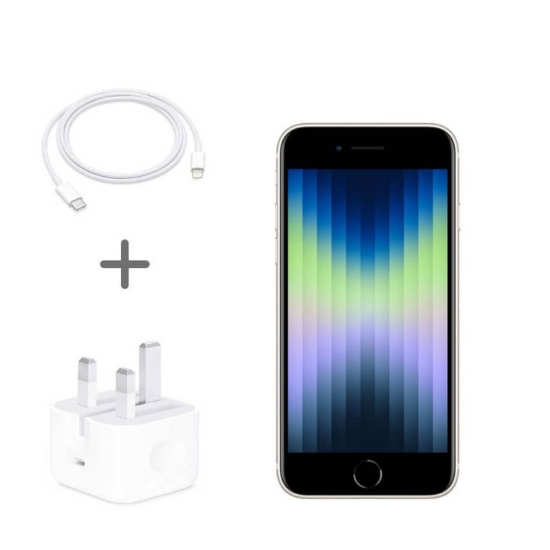 تصویر شارژر ایفون SE 2022