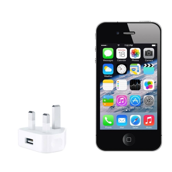 تصویر شارژر ایفون ۴S