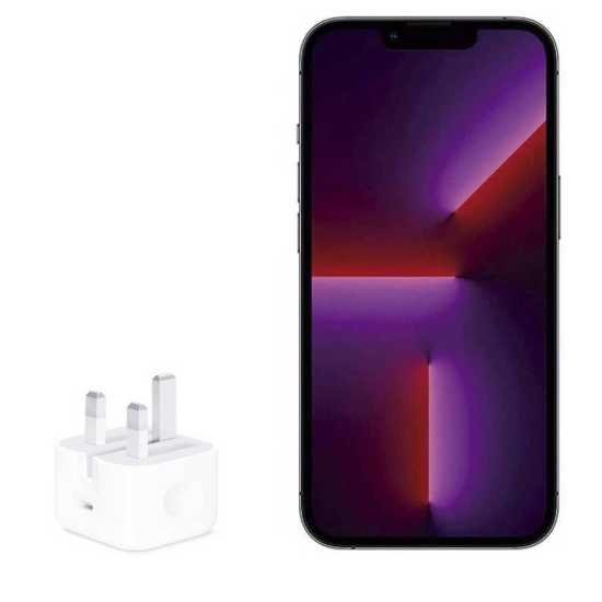 تصویر شارژر ایفون ۱۳ پرو مکس