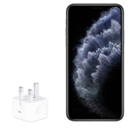 تصویر شارژر آیفون ۱۱ پرو مکس