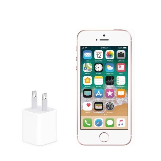 تصویر شارژر آیفون SE