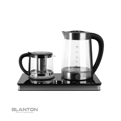 تصویر چای ساز کنار همی دیجیتال دارای پنل لمسی ۲۲۰۶ بلانتون