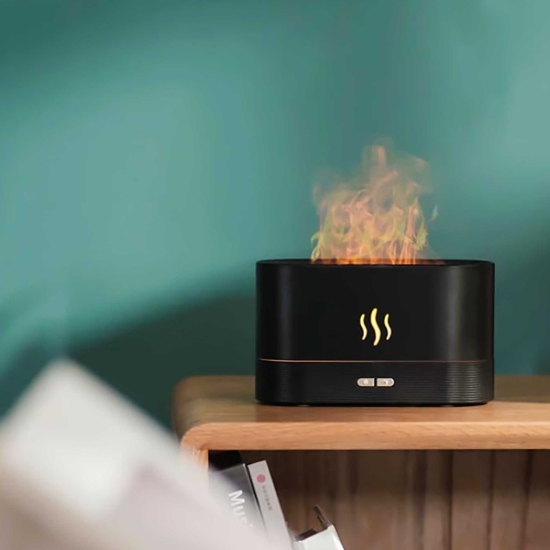 تصویر بخور سرد طرح شومینه (HCM-186)