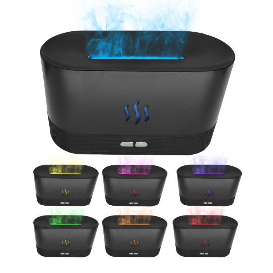 تصویر بخور سرد طرح شومینه (HCM-186)