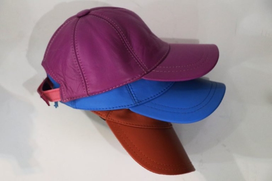 تصویر کلاه کپ چرم اسپرت مدل hp01