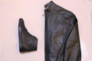 تصویر کت چرمی مردانه مدل MN15